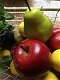 appel , peer , nep fruit , net echt , kado , deco - 1 - Thumbnail