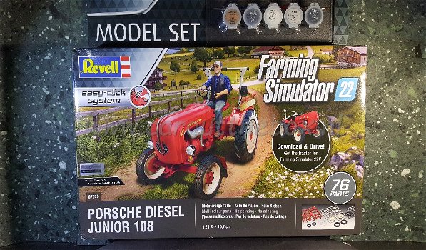 Porsche Diesel junior 108 set 1:24 Revell - 0