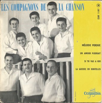 Les Compagnons De La Chanson – Mélodie Perdue (1958) - 0