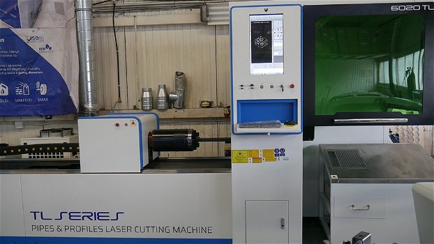 Fiber Laser 6020TL Weni Solution laser cutting machine for 2kW pipes and profiles - 5