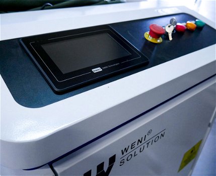 Weni Solution WS-EWL 1.5kW laser welder with a feeder of approx - 5