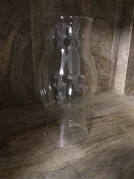 windlichthouder , glazen glas voor kaarsen , kado - 0