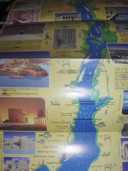 Egyptologie: The Most Famous Gods of Ancient Egypt-The Nile Map: Alexandria-Cairo-Luxor-Aswan-Sinai. - 4