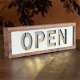 OPEN , gevelreclame, neon , lichtbak , bar open , cafe - 2 - Thumbnail