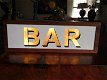 bar , neon-restaurant gevelreclame bar , lamp - 2 - Thumbnail