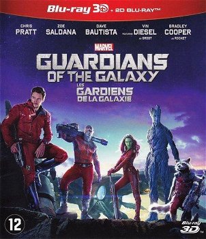 Guardians Of The Galaxy ( 3D Bluray & 2D Bluray, 2 Discs) Marvel - 0