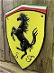 Ferrari logo , embleem, garageplaat - 2 - Thumbnail