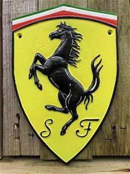 Ferrari logo , embleem, garageplaat - 3