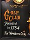 muurbord golf , golf bord , muurdecoratie , golf , golf - 3 - Thumbnail