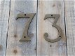 Huisnummers , huisnummer messing - 4 - Thumbnail