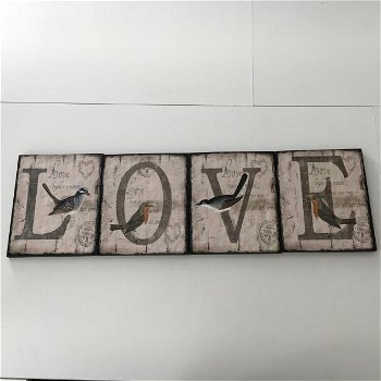 wanddecoratie , liefde , love , muurdecoratie , kado - 1