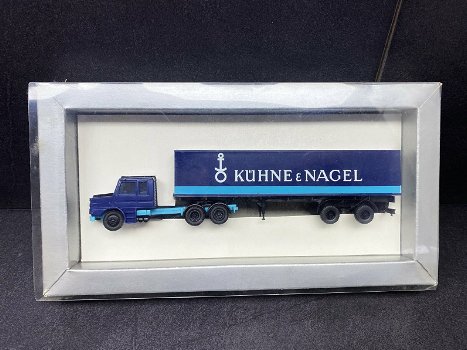 1:87 Praline Scania 142 H 6x4 trekker met opligger K&N - 0