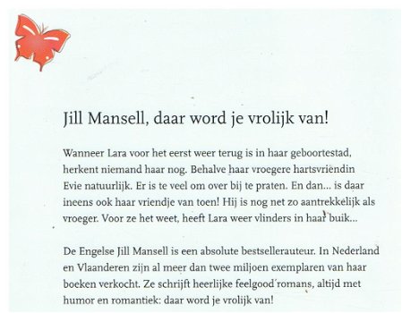 Jill Mansell = Vlinders voor altijd - 1