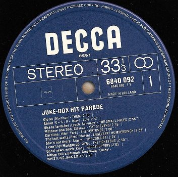 LP - Juke-Box - Hit Parade - 1