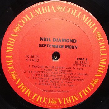 LP - Neil Diamond - September Morn - 0