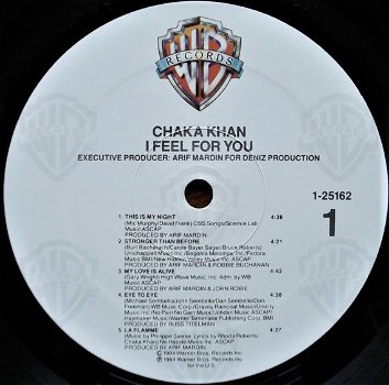 LP - Chaka Khan - I feel for you - 1