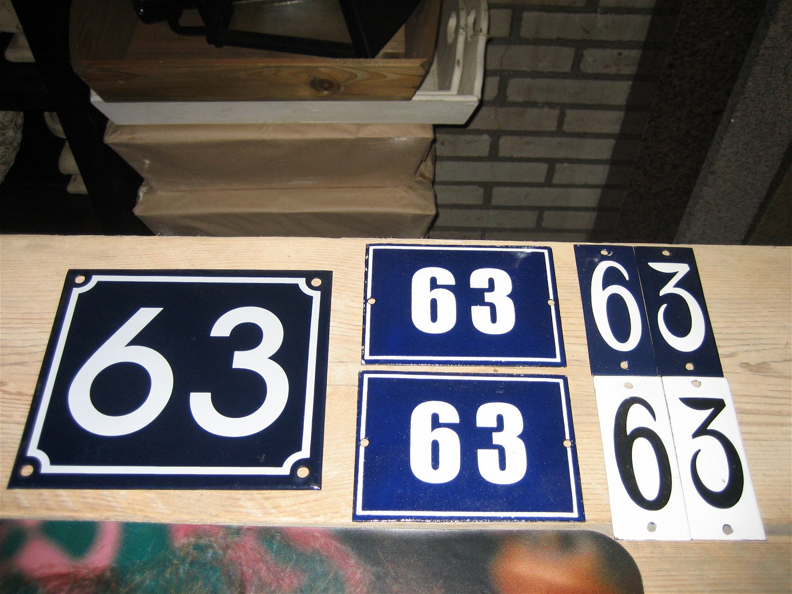 huisnummer huisnummers bordje bordjes