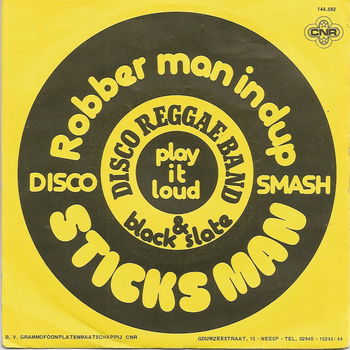 Disco Reggae Band & Black Slate – Sticks Man (1977) - 0