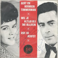 Gert En Hermien  – Wil Je Altijd Bij Me Blijven GESIGNEERD