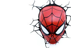 Marvel "Spider-Man" Mask 3D LED Light