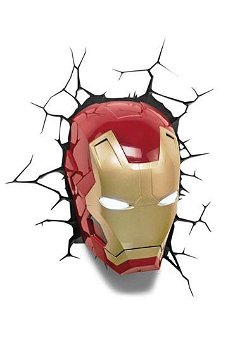 Marvel "Iron Man" Mask 3D LED Light