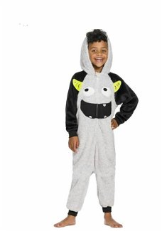 Onesie, Jumpsuit "Monster" hooded kids series super soft