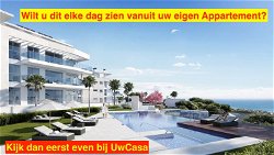 Uw eigen nieuwe Appartement in MIJAS COSTA aan zee en met zeezicht