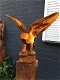 vliegende adelaar , tuinbeeld , adelaar uitgestrekte vleugels - 4 - Thumbnail