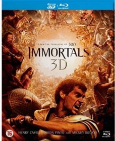 Immortals (3D Bluray & Bluray , 2 Discs)  Nieuw