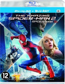 The Amazing Spider-Man 2 (3D Blu-ray & Bluray , 2 Discs)  Nieuw