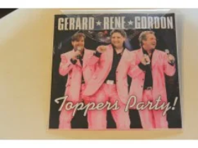 208d - cd single - gerard / rene / gordon - toppers party - 1nr - promo - nr. 1