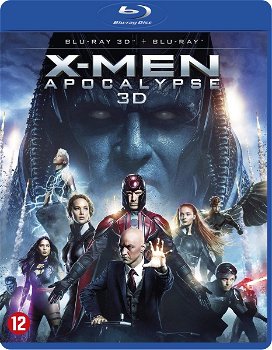 X-Men: Apocalypse (3D Blu-ray & Bluray , 2 Discs) Nieuw - 0