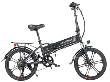 SAMEBIKE 20LVXD30-II Folding Electric Moped Bike 20'' Tire 4 - 0