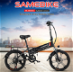 SAMEBIKE 20LVXD30-II Folding Electric Moped Bike 20'' Tire 4 - 1 - Thumbnail