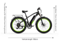 LANKELEISI XC4000 Electric Bike 48V 1000W Motor 17.5Ah - 5 - Thumbnail