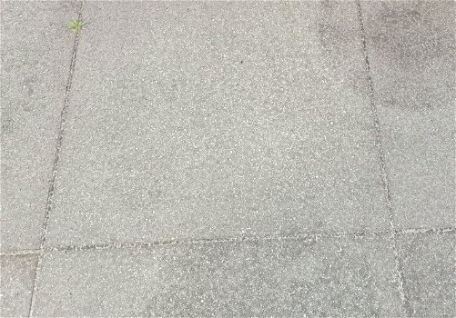 Grijze betonne tuintegels - 0