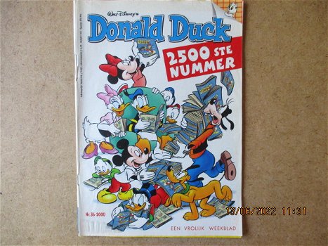 adv6680 donald duck 2500ste nummer - 0