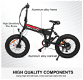 WELKIN WKES001 Electric Bicycle Snow Bike 500W Brushless Mot - 2 - Thumbnail