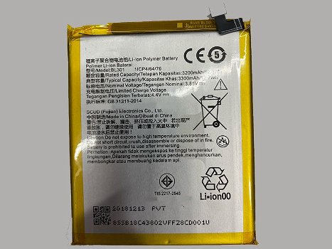 Lenovo K6 Enjoy batería celular BL301 - 0