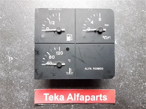 Alfa Romeo 75 Benzinemeter Oliedrukmeter Temperatuurmeter Used - 0