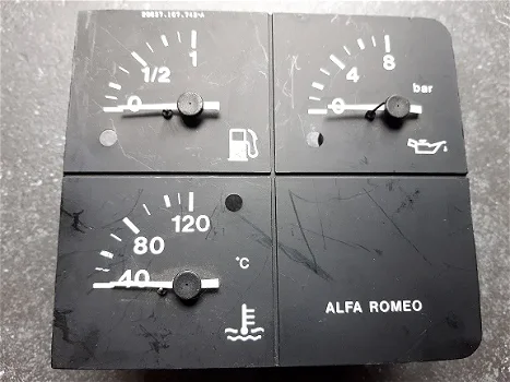 Alfa Romeo 75 Benzinemeter Oliedrukmeter Temperatuurmeter Used - 1