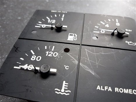 Alfa Romeo 75 Benzinemeter Oliedrukmeter Temperatuurmeter Used - 2