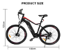 WELKIN WKEM001 Electric Bicycle 350W Brushless Motor 36V - 5 - Thumbnail