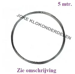= 5 mtr. Verenstaal = 420155