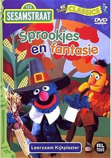 Sesamstraat - Sprookjes & Fantasie  (DVD) Nieuw/Gesealed