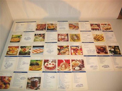 Receptkaarten (2) - Cookery Card Club - The Hamlyn Publishing Group - 1970 - 1