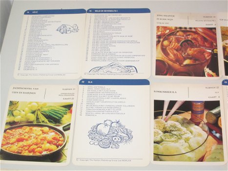 Receptkaarten (2) - Cookery Card Club - The Hamlyn Publishing Group - 1970 - 2