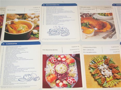 Receptkaarten (2) - Cookery Card Club - The Hamlyn Publishing Group - 1970 - 3