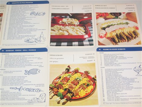 Receptkaarten (2) - Cookery Card Club - The Hamlyn Publishing Group - 1970 - 4