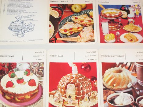 Receptkaarten (2) - Cookery Card Club - The Hamlyn Publishing Group - 1970 - 6